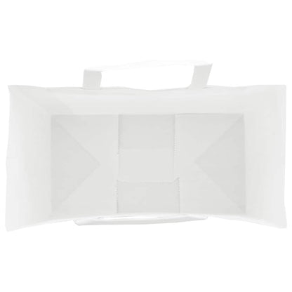 Paper Bags 50 pcs with Handles White 32x17x44 cm