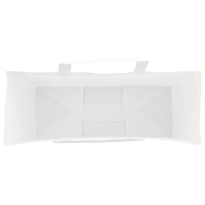 Paper Bags 250 pcs with Handles White 45x17x48 cm