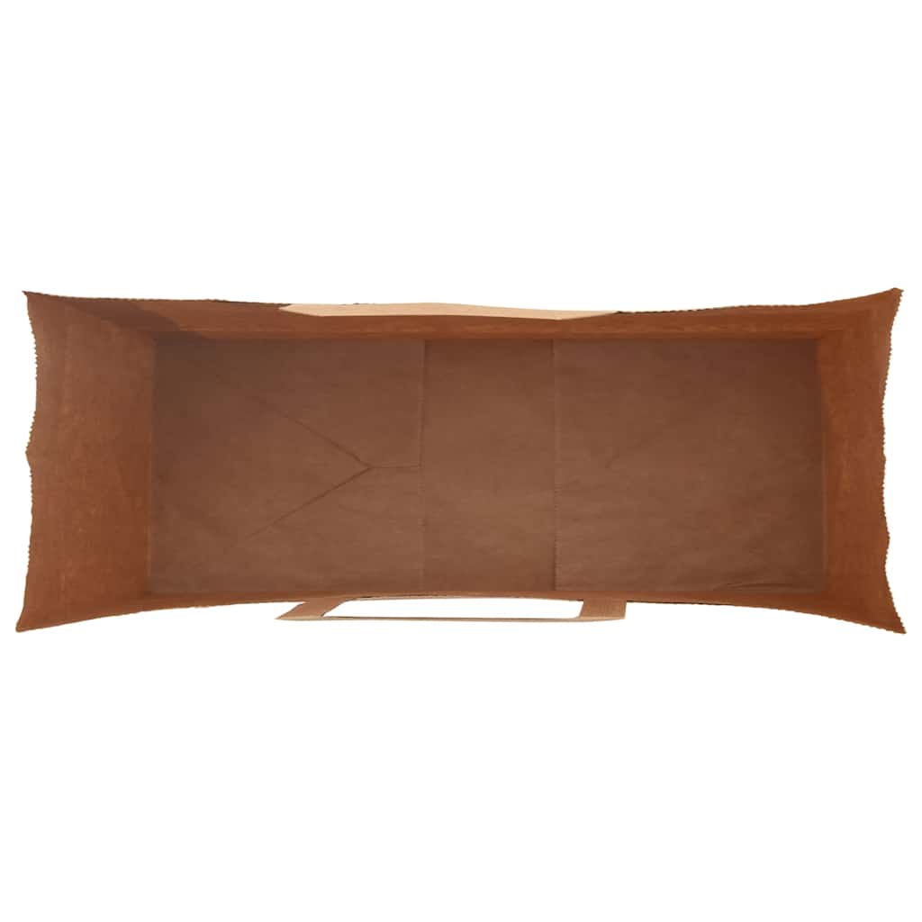 Paper Bags 250 pcs with Handles Black 32x12x42 cm