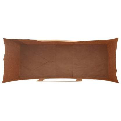 Paper Bags 250 pcs with Handles Black 32x12x42 cm