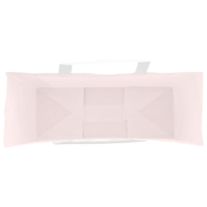 Paper Bags 50 pcs with Handles Pink 32x12x42 cm