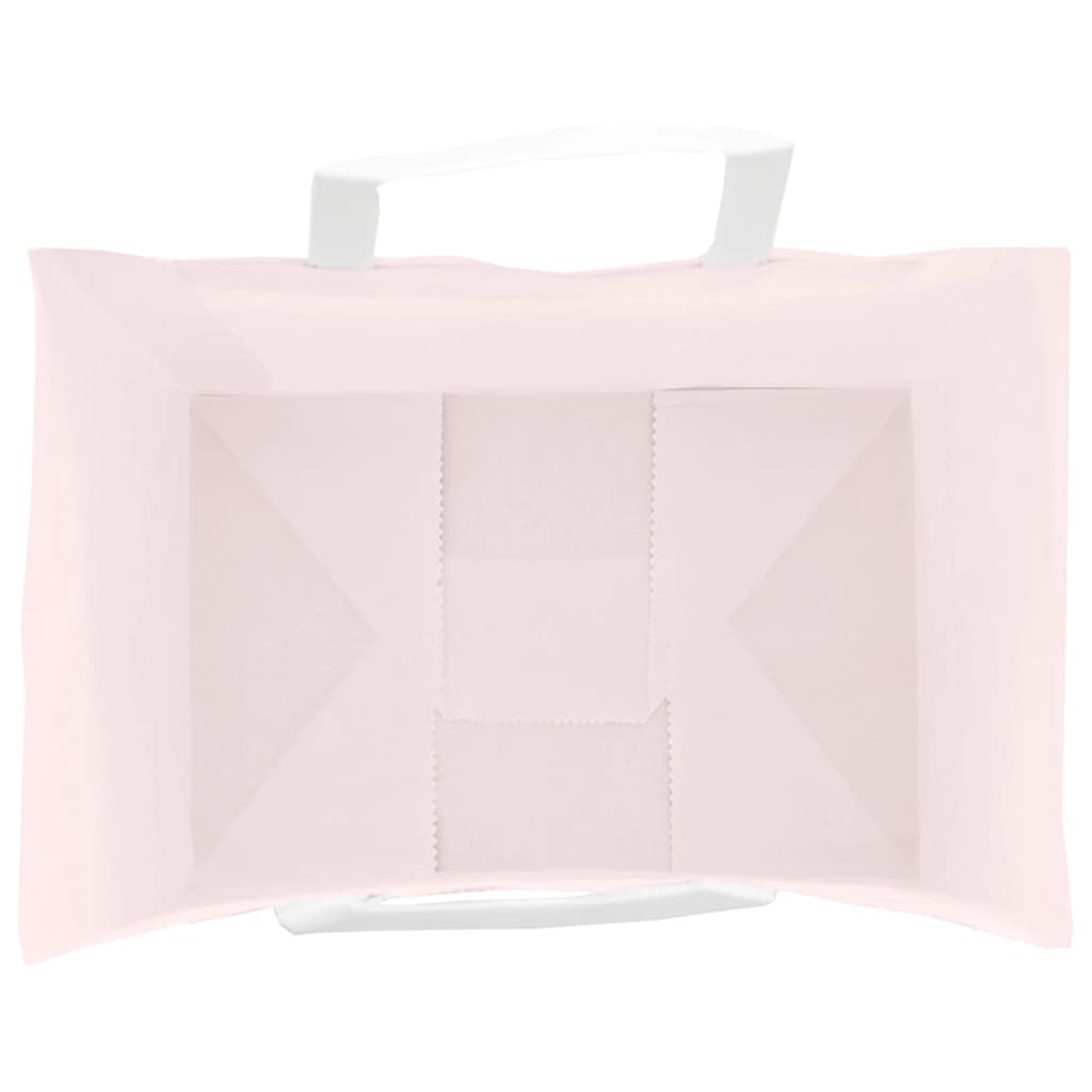 Paper Bags 50 pcs with Handles Pink 32x22x24 cm