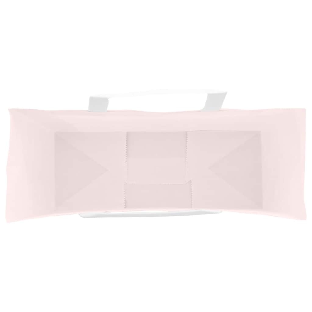Paper Bags 50 pcs with Handles Pink 45x17x48 cm