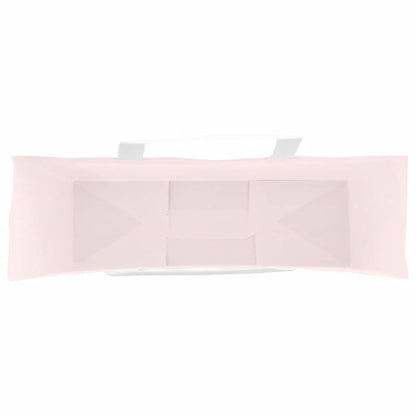 Paper Bags 50 pcs with Handles Pink 54x15x49 cm