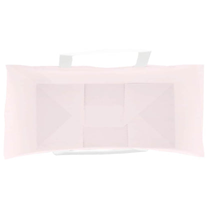 Paper Bags 250 pcs with Handles Pink 26x12x35 cm
