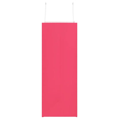 Paper Bags 250 pcs with Handles Pink 32x17x44 cm