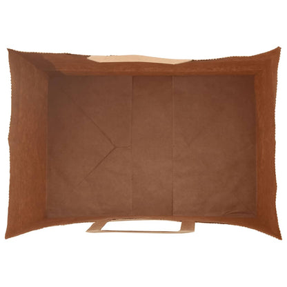 Paper Bags 250 pcs with Handles Blue 32x22x24 cm