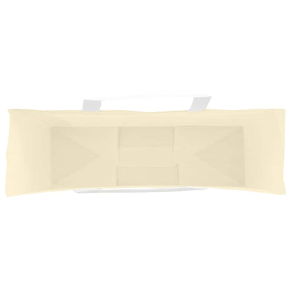 Paper Bags 50 pcs with Handles Yellow 54x15x49 cm