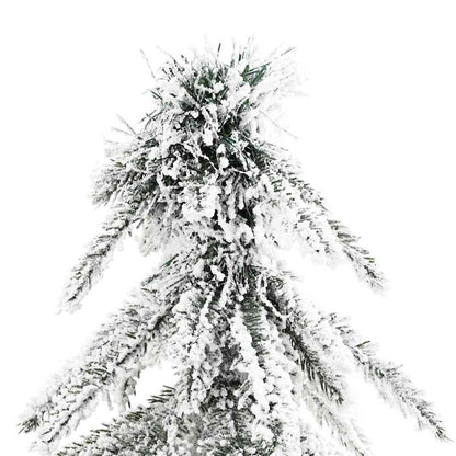 Artificial Christmas Tree with Stand White 86 x 86 x 210 cm