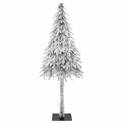 Artificial Christmas Tree with Stand White 86 x 86 x 210 cm