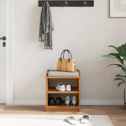 Hallway Bench "SANDNES" 45x40x50 cm Solid Wood Pine