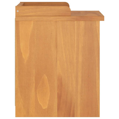 Hallway Bench "SANDNES" 45x40x50 cm Solid Wood Pine