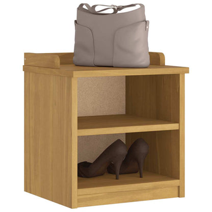 Hallway Bench "SANDNES" 45x40x50 cm Solid Wood Pine