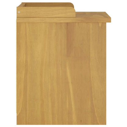 Hallway Bench "SANDNES" 45x40x50 cm Solid Wood Pine