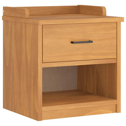 Hallway Bench SANDNES 45x40x50 cm Solid Wood Pine