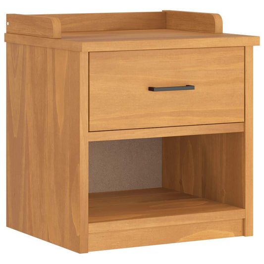 Hallway Bench SANDNES 45x40x50 cm Solid Wood Pine