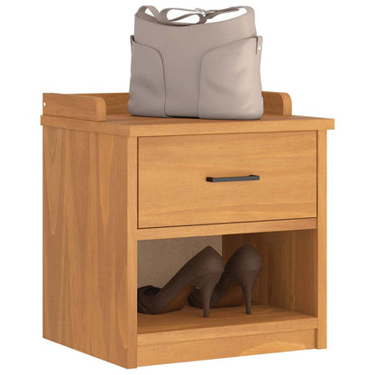 Hallway Bench SANDNES 45x40x50 cm Solid Wood Pine