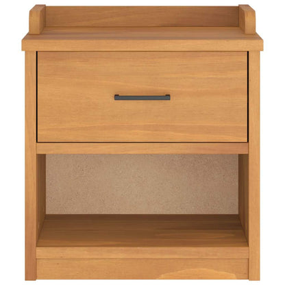 Hallway Bench SANDNES 45x40x50 cm Solid Wood Pine