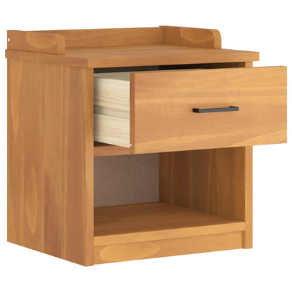 Hallway Bench SANDNES 45x40x50 cm Solid Wood Pine