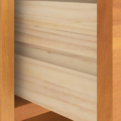 Hallway Bench SANDNES 45x40x50 cm Solid Wood Pine