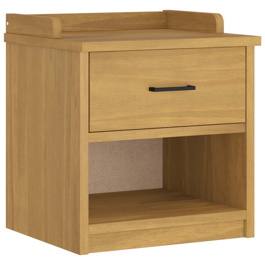 Hallway Bench SANDNES 45x40x50 cm Solid Wood Pine