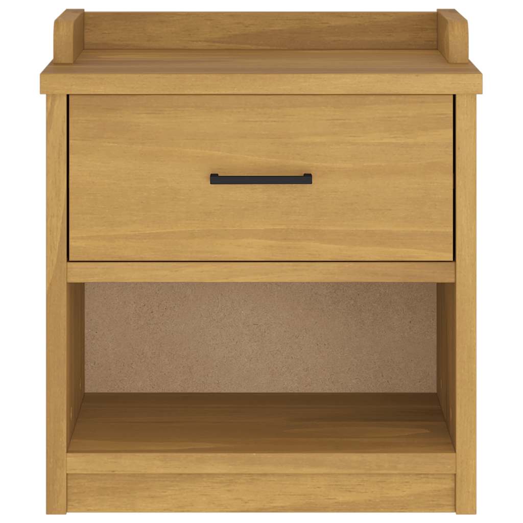 Hallway Bench SANDNES 45x40x50 cm Solid Wood Pine