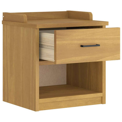 Hallway Bench SANDNES 45x40x50 cm Solid Wood Pine
