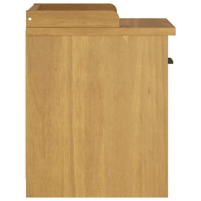 Hallway Bench SANDNES 45x40x50 cm Solid Wood Pine