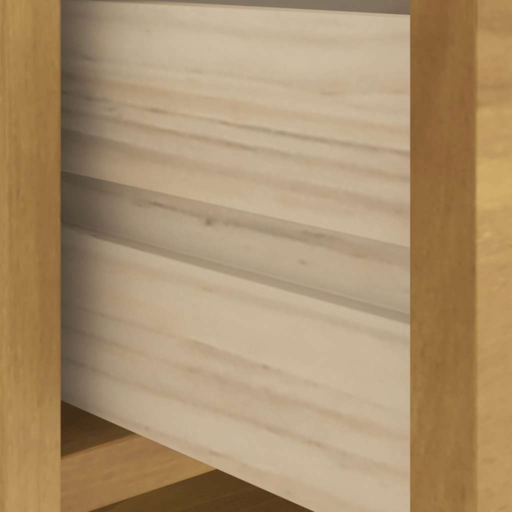 Hallway Bench SANDNES 45x40x50 cm Solid Wood Pine