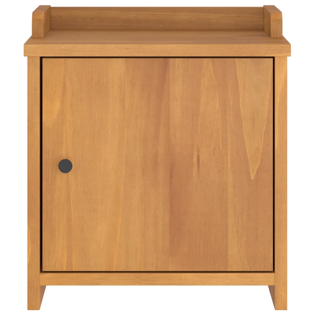 Hallway Bench SANDNES 45x40x50 cm Solid Wood Pine