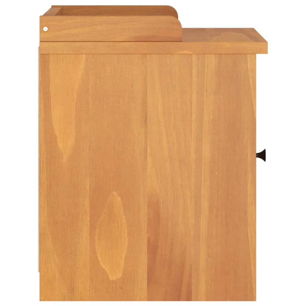Hallway Bench SANDNES 45x40x50 cm Solid Wood Pine