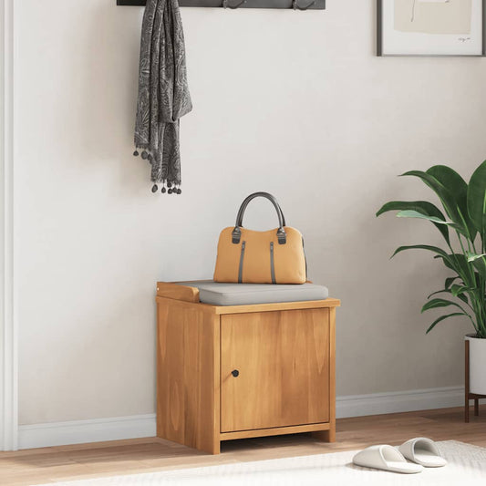 Hallway Bench SANDNES 45x40x50 cm Solid Wood Pine