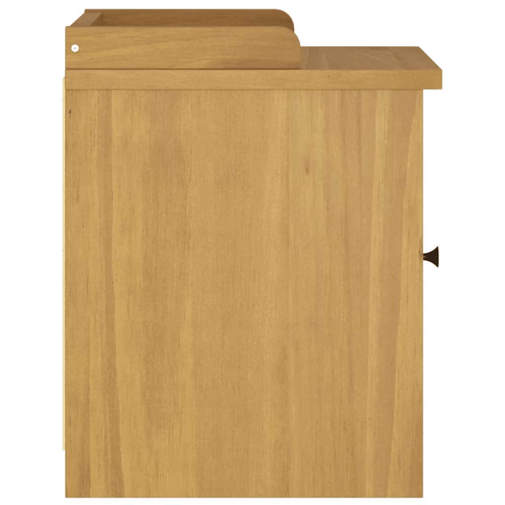Hallway Bench SANDNES 45x40x50 cm Solid Wood Pine