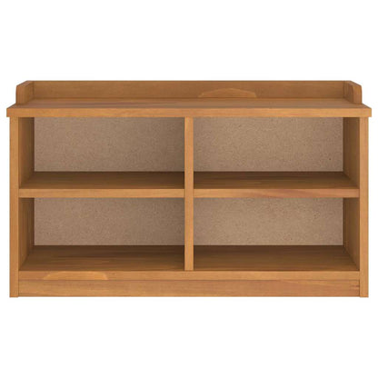 Hallway Bench "SANDNES" 87x40x50 cm Solid Wood Pine