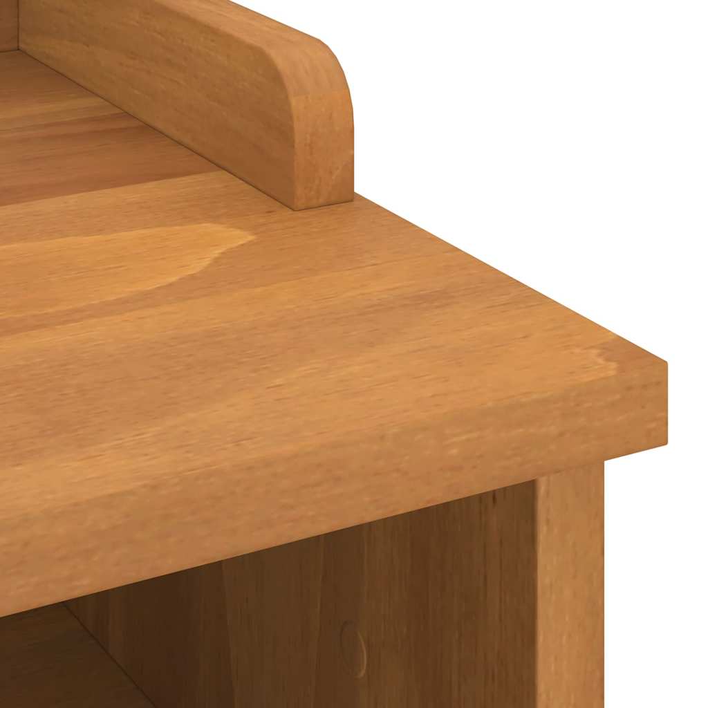 Hallway Bench "SANDNES" 87x40x50 cm Solid Wood Pine