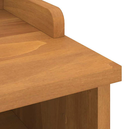 Hallway Bench "SANDNES" 87x40x50 cm Solid Wood Pine