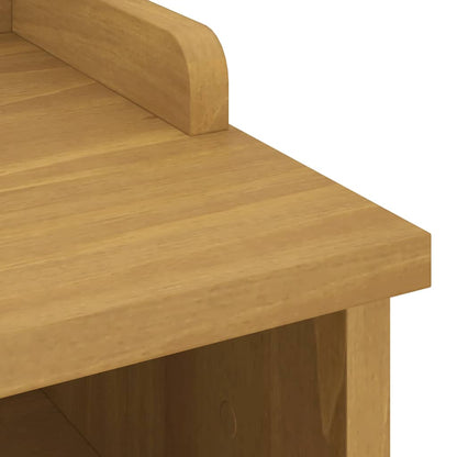 Hallway Bench SANDNES 87x40x50 cm Solid Wood Pine