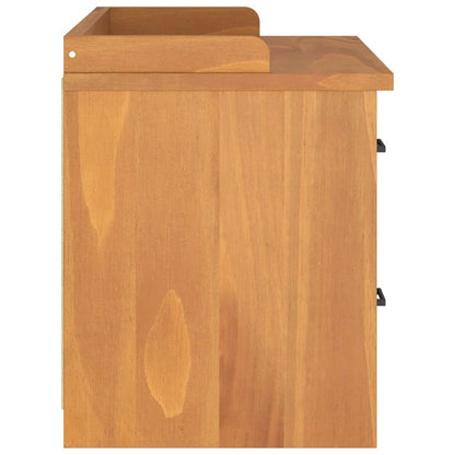 Hallway Bench SANDNES 87x40x50 cm Solid Wood Pine