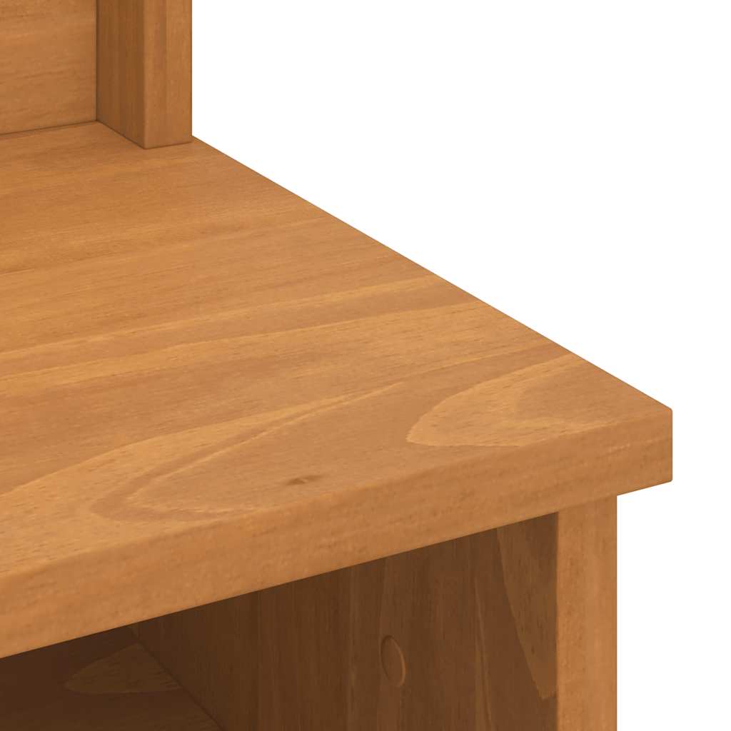 Hall Tree SANDNES 45x40x159.5 cm Solid Wood Pine