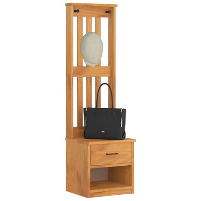 Hall Tree SANDNES 45x40x159.5 cm Solid Wood Pine