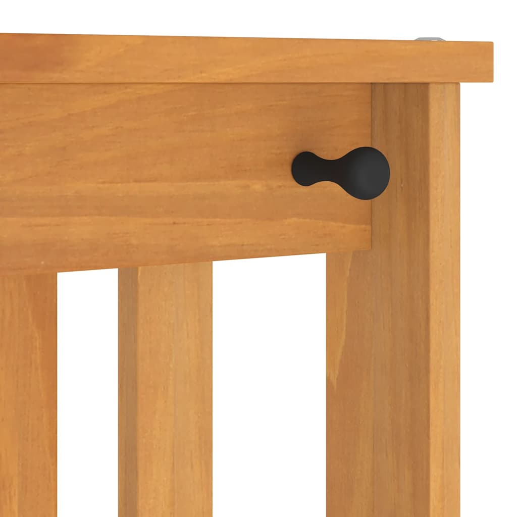 Hall Tree SANDNES 45x40x159.5 cm Solid Wood Pine