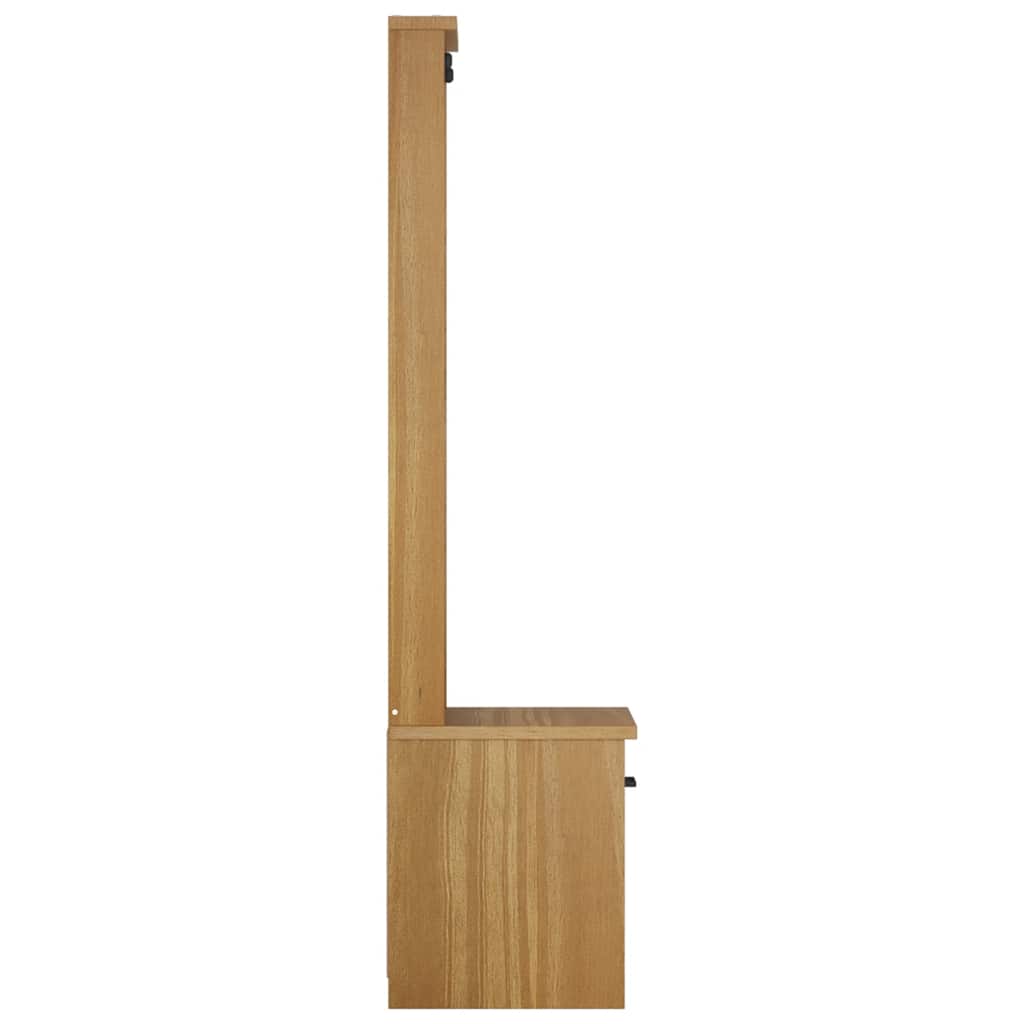 Hall Tree "SANDNES" 45x40x159,5 cm Solid Wood Pine