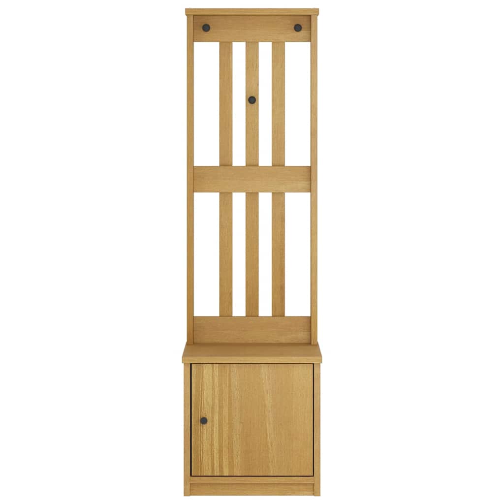 Hall Tree SANDNES 45x40x159.5 cm Solid Wood Pine
