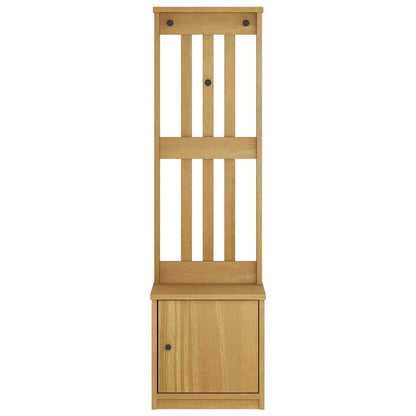 Hall Tree SANDNES 45x40x159.5 cm Solid Wood Pine