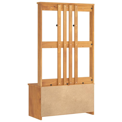 Hall Tree SANDNES 87x40x159.5 cm Solid Wood Pine