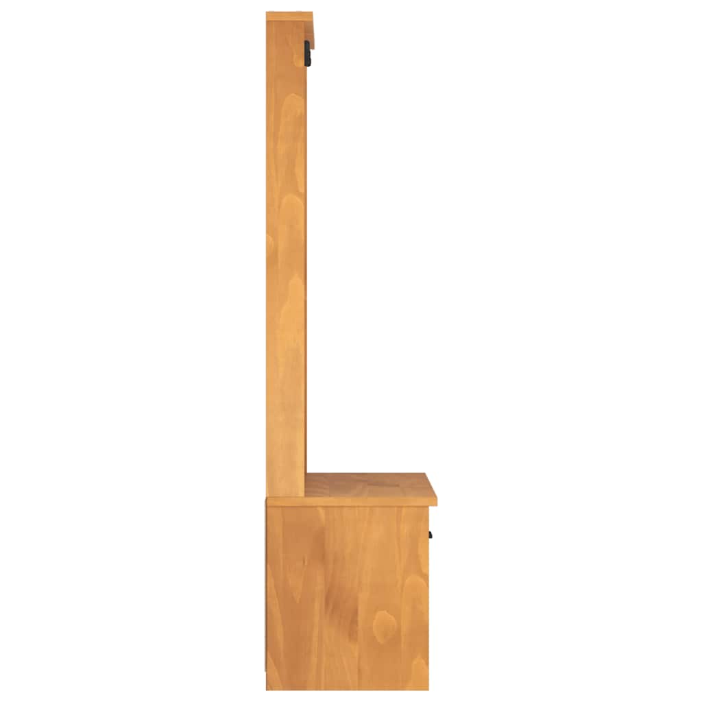 Hall Tree "SANDNES" 87x40x159,5 cm Solid Wood Pine