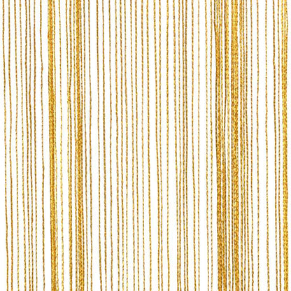 String Curtains 2 pcs Gold 100x250 cm