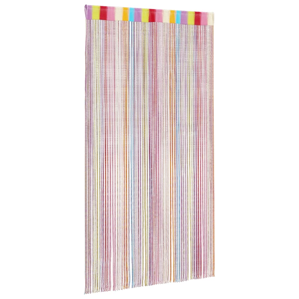 String Curtains 2 pcs Multicolour 100x250 cm