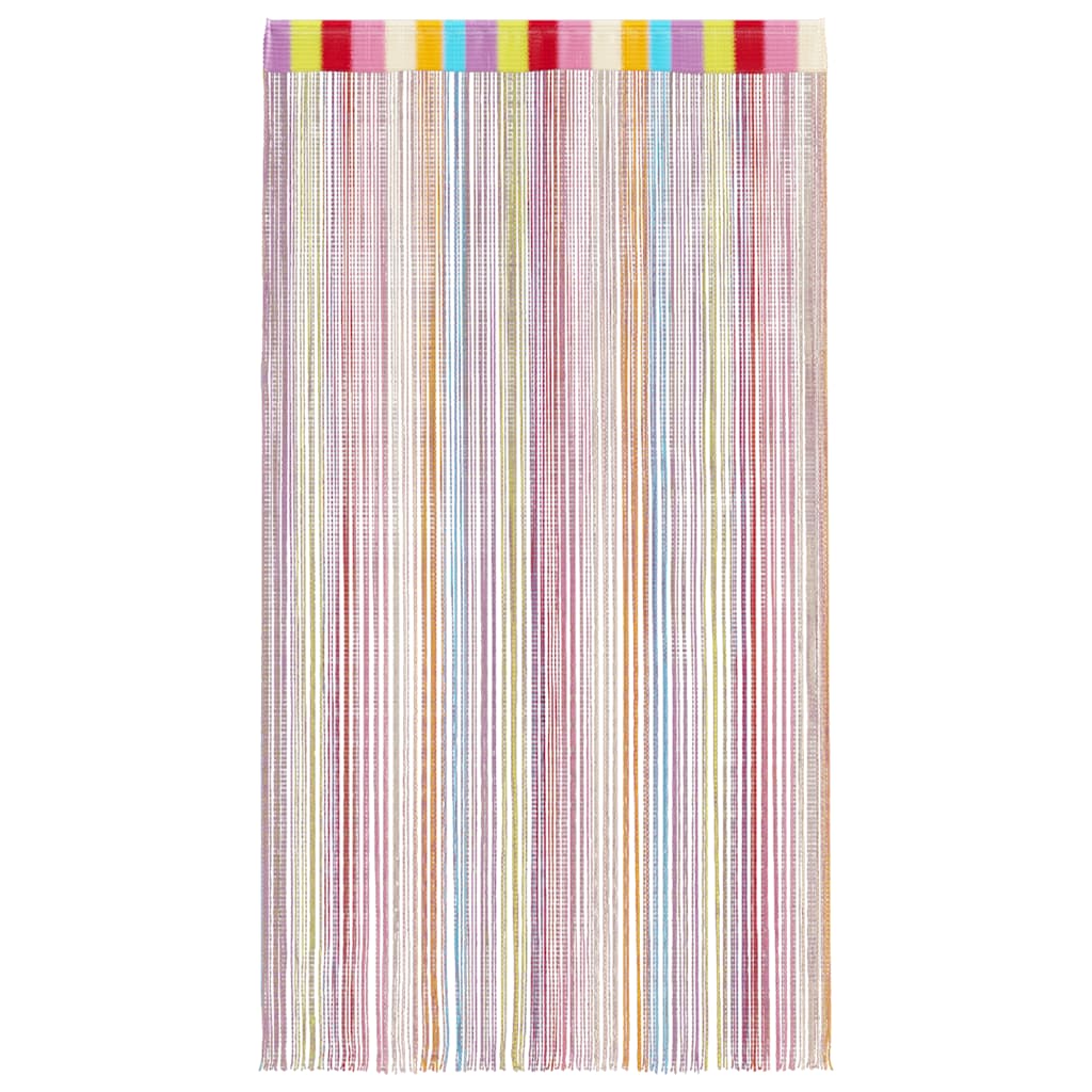 String Curtains 2 pcs Multicolour 100x250 cm
