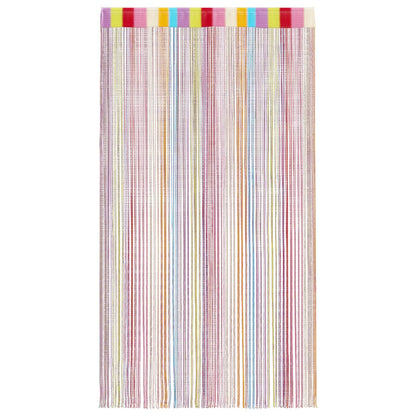 String Curtains 2 pcs Multicolour 100x250 cm